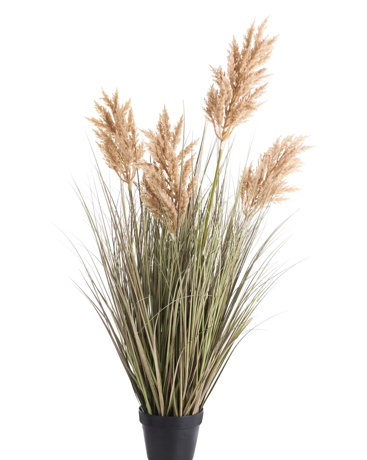 Sztuczna roślina MISCANTHUS GRASS 120 cm Brązowy
