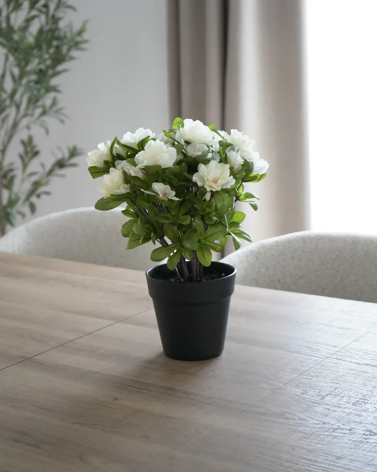 Sztuczna roślina NOVELLA 36 cm Biały