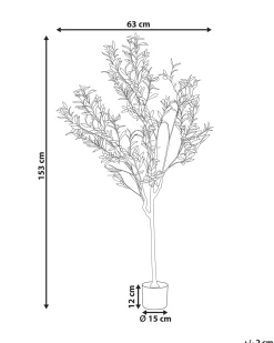 Sztuczna roślina OLIVE TREE 153 cm Zielony