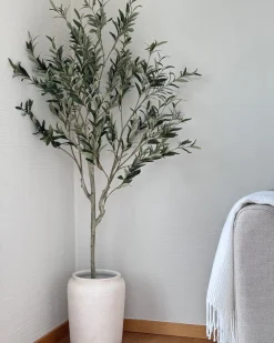 Sztuczna roślina OLIVE TREE 153 cm Zielony