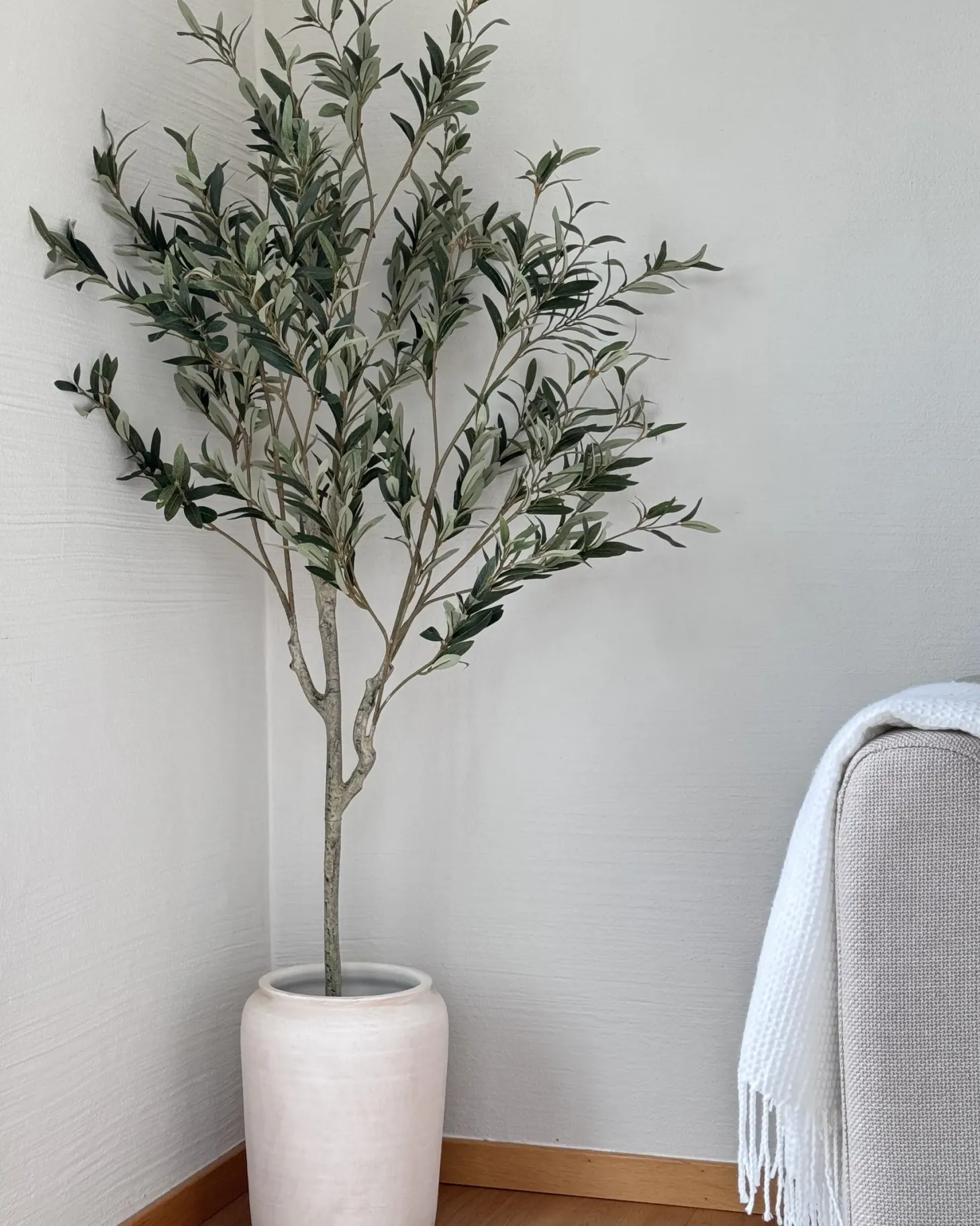 Sztuczna roślina OLIVE TREE 153 cm Zielony