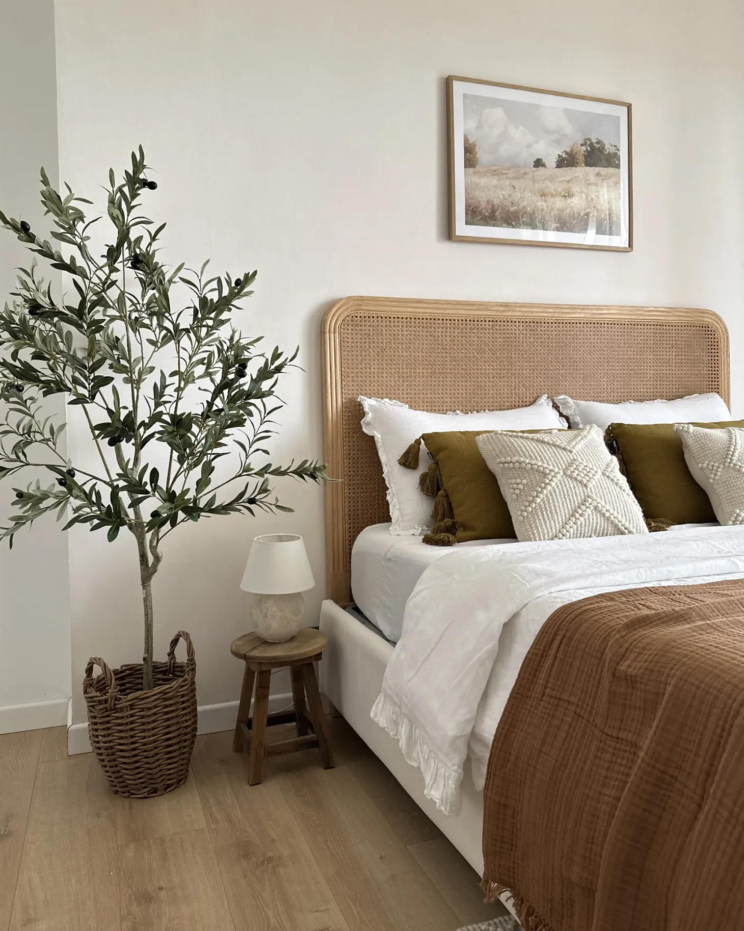 Sztuczna roślina OLIVE TREE 153 cm Zielony
