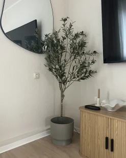 Sztuczna roślina OLIVE TREE 153 cm Zielony