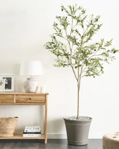Sztuczna roślina OLIVE TREE 178 cm Zielony