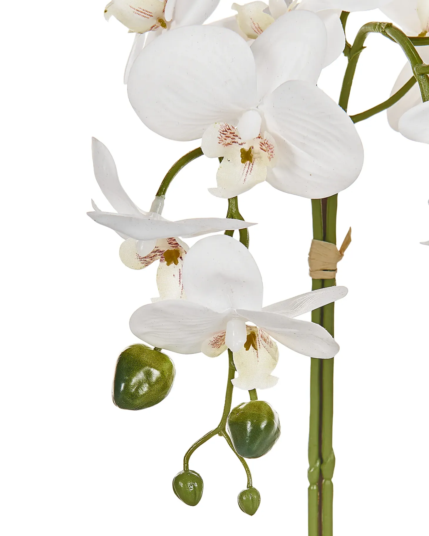 Sztuczna roślina ORCHID 42 cm Biały