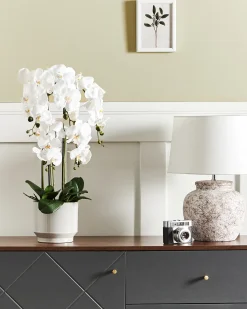 Sztuczna roślina ORCHID 65 cm Biały