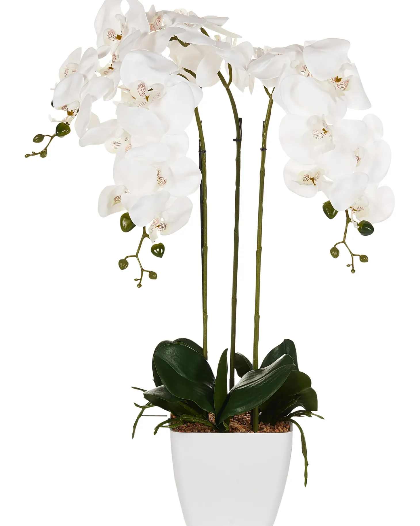Sztuczna roślina ORCHID 59 cm Biały