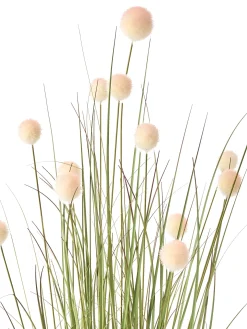 Sztuczna roślina POMPOM GRASS 120 cm Zielony