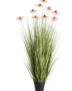 Sztuczna roślina RUDBEKDARIUM 120 cm Różowy