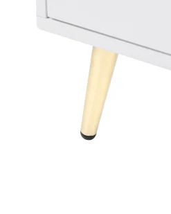 Hot Toaletka z lustrem i stołkiem YVES LED Biały Toaletki|Wszystko Do Przechowywania