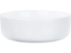 Sale Umywalka nablatowa CALIG Złamana biel ⌀ 36 cm Ceramika Umywalki I Akcesoria