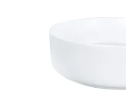 Sale Umywalka nablatowa CALIG Złamana biel ⌀ 36 cm Ceramika Umywalki I Akcesoria