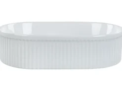 Outlet Umywalka nablatowa GELDO 49 x 31 cm Ceramika Umywalki I Akcesoria