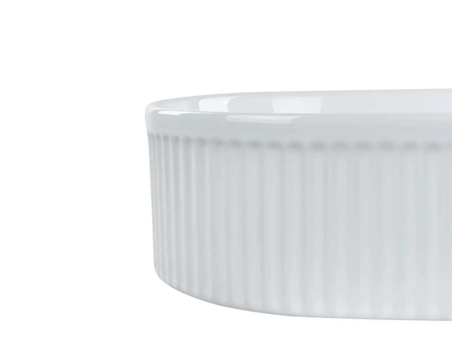Outlet Umywalka nablatowa GELDO 49 x 31 cm Ceramika Umywalki I Akcesoria