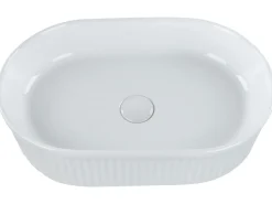 Outlet Umywalka nablatowa GELDO 49 x 31 cm Ceramika Umywalki I Akcesoria