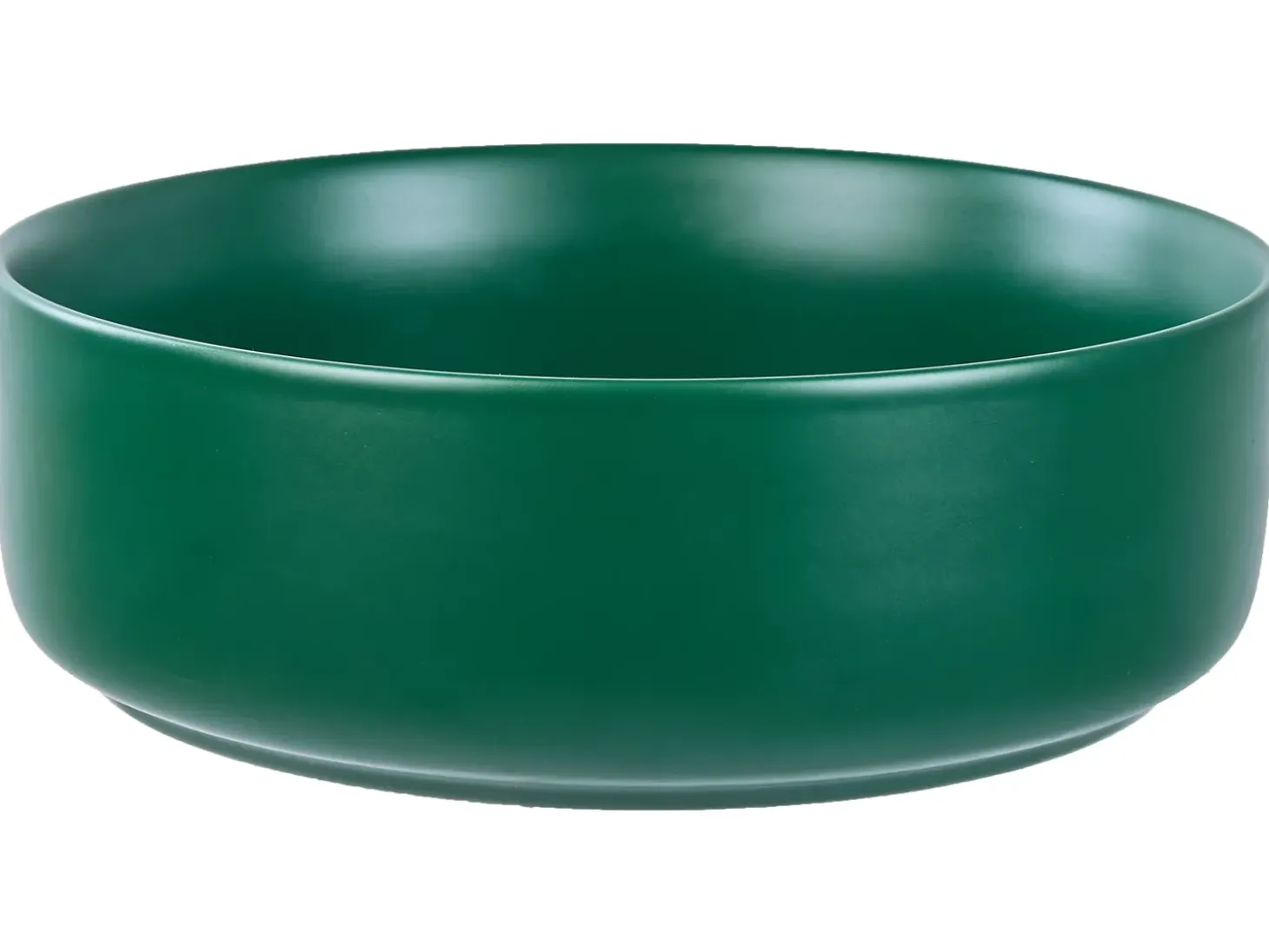Outlet Umywalka nablatowa GUDAR Ciemno ⌀ 37 cm Ceramika Umywalki I Akcesoria