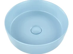 Sale Umywalka nablatowa GUDAR ⌀ 37 cm Ceramika Umywalki I Akcesoria