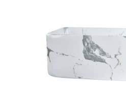 Best Umywalka nablatowa IPALA marmur 62 x 35 cm Ceramika Umywalki I Akcesoria