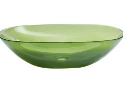 Discount Umywalka nablatowa MOENGO Zielony 54 x 36 cm Konglomerat Umywalki I Akcesoria