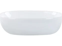 Best Umywalka nablatowa OMOA 48 x 34 cm Ceramika Umywalki I Akcesoria