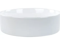 Sale Umywalka nablatowa TEBAR ⌀ 40 cm Ceramika Umywalki I Akcesoria
