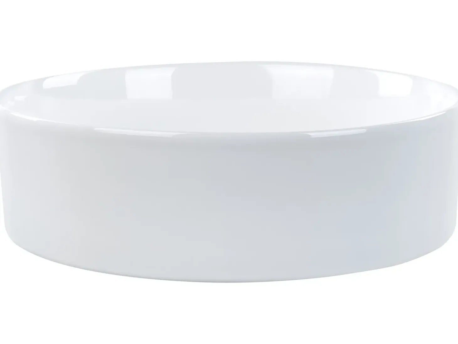 Sale Umywalka nablatowa TEBAR ⌀ 40 cm Ceramika Umywalki I Akcesoria