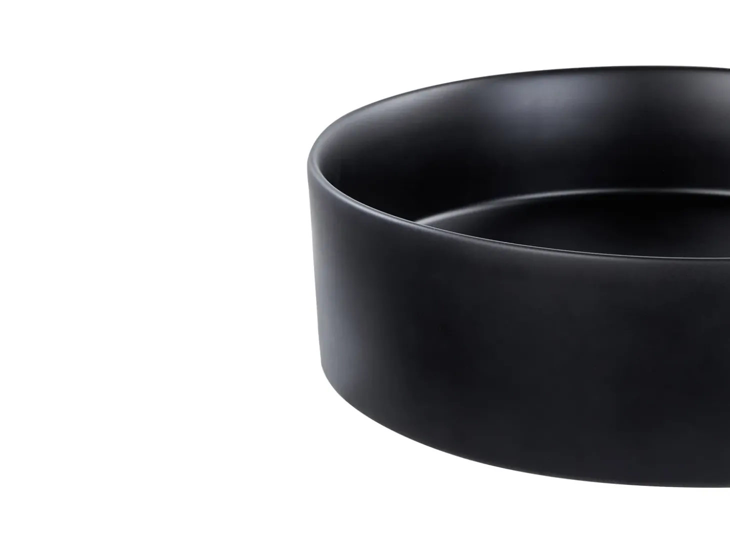 Sale Umywalka nablatowa TEBAR ⌀ 40 cm Ceramika Umywalki I Akcesoria