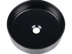 Sale Umywalka nablatowa TEBAR ⌀ 40 cm Ceramika Umywalki I Akcesoria