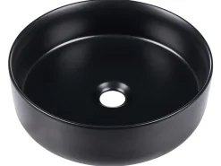 Sale Umywalka nablatowa TEBAR ⌀ 40 cm Ceramika Umywalki I Akcesoria