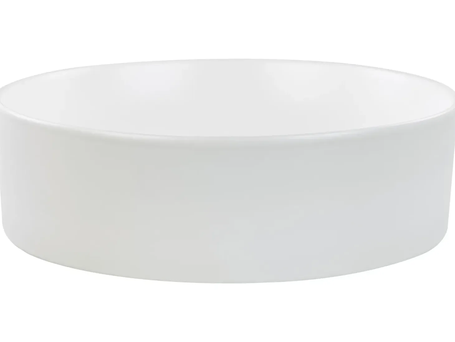 Sale Umywalka nablatowa TEBAR Złamana biel ⌀ 40 cm Ceramika Umywalki I Akcesoria