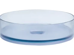 New Umywalka nablatowa TOLOSA Błękitny ⌀ 36 cm Konglomerat Umywalki I Akcesoria