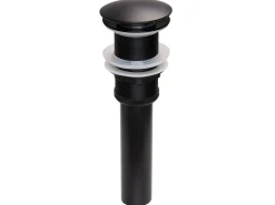 Umywalka nablatowa TOLOSA Czarny ⌀ 36 cm Konglomerat
