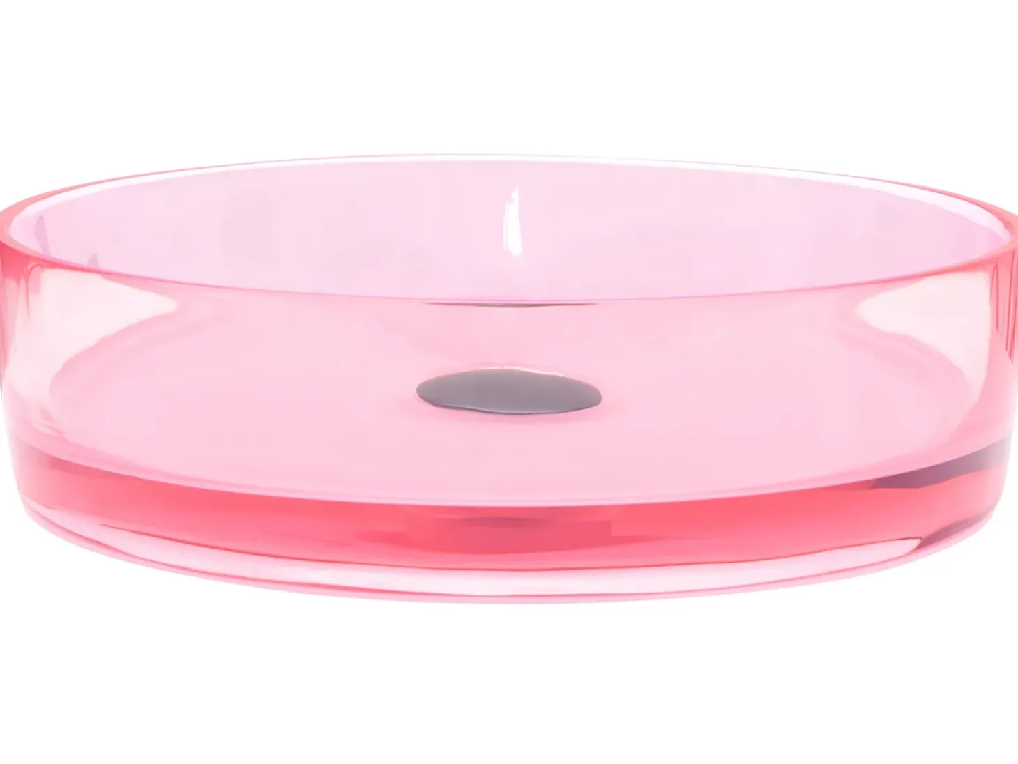 Hot Umywalka nablatowa TOLOSA ⌀ 36 cm Konglomerat Umywalki I Akcesoria