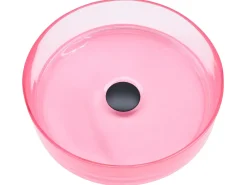 Hot Umywalka nablatowa TOLOSA ⌀ 36 cm Konglomerat Umywalki I Akcesoria