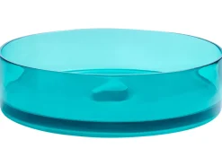 Clearance Umywalka nablatowa TOLOSA Turkusowy ⌀ 36 cm Konglomerat Umywalki I Akcesoria
