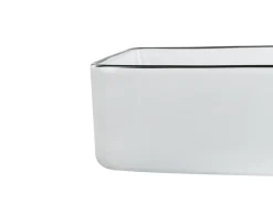 Discount Umywalka nablatowa XERT Biały 61 x 35 cm Ceramika Umywalki I Akcesoria