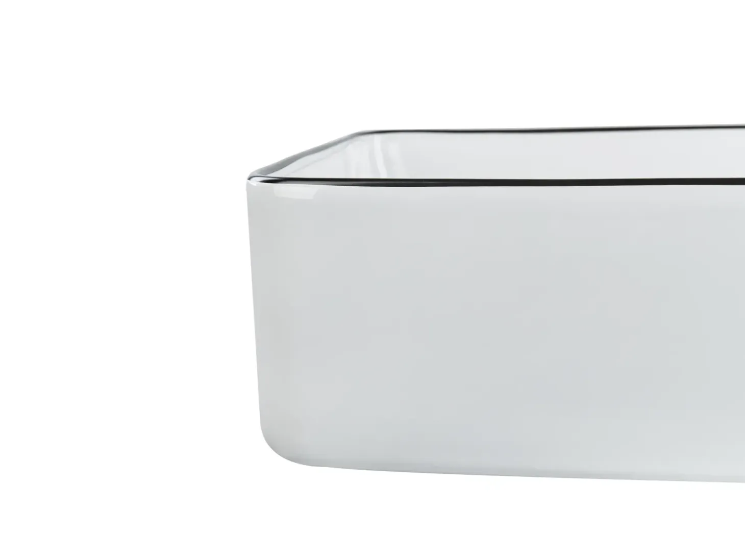 Discount Umywalka nablatowa XERT Biały 61 x 35 cm Ceramika Umywalki I Akcesoria