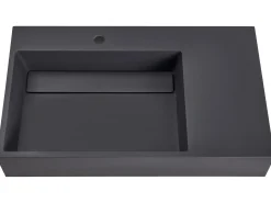 Best Umywalka podwieszana CUSCO 75 x 43 cm Tworzywo mineralne Umywalki I Akcesoria