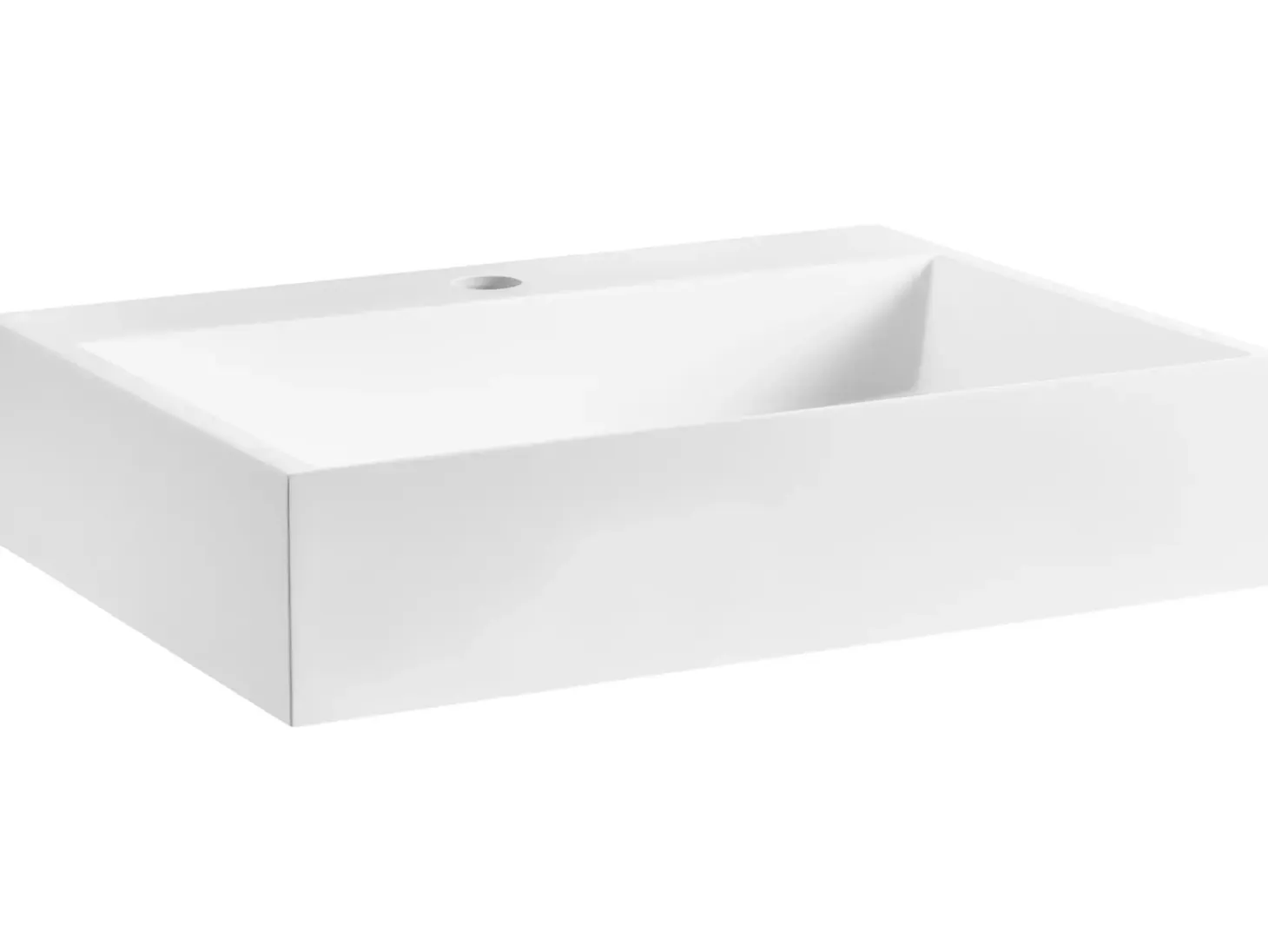 Clearance Umywalka podwieszana QUENKO 50 x 38 cm Tworzywo mineralne Umywalki I Akcesoria