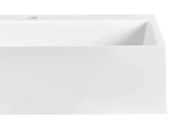 Clearance Umywalka podwieszana QUENKO 50 x 38 cm Tworzywo mineralne Umywalki I Akcesoria