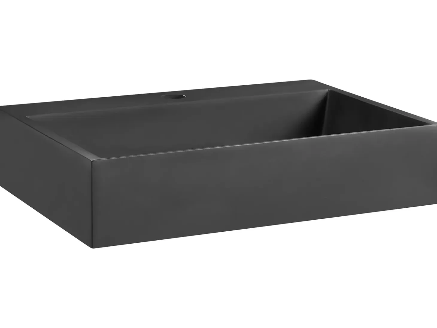 Hot Umywalka podwieszana QUENKO 50 x 38 cm Tworzywo mineralne Umywalki I Akcesoria