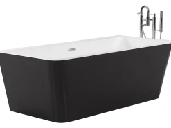 Clearance Wanna HASSEL 170 x 80 cm Czarny Wanny Przyścienne|Wszystkie Wanny