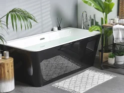 Clearance Wanna HASSEL 170 x 80 cm Czarny Wanny Przyścienne|Wszystkie Wanny