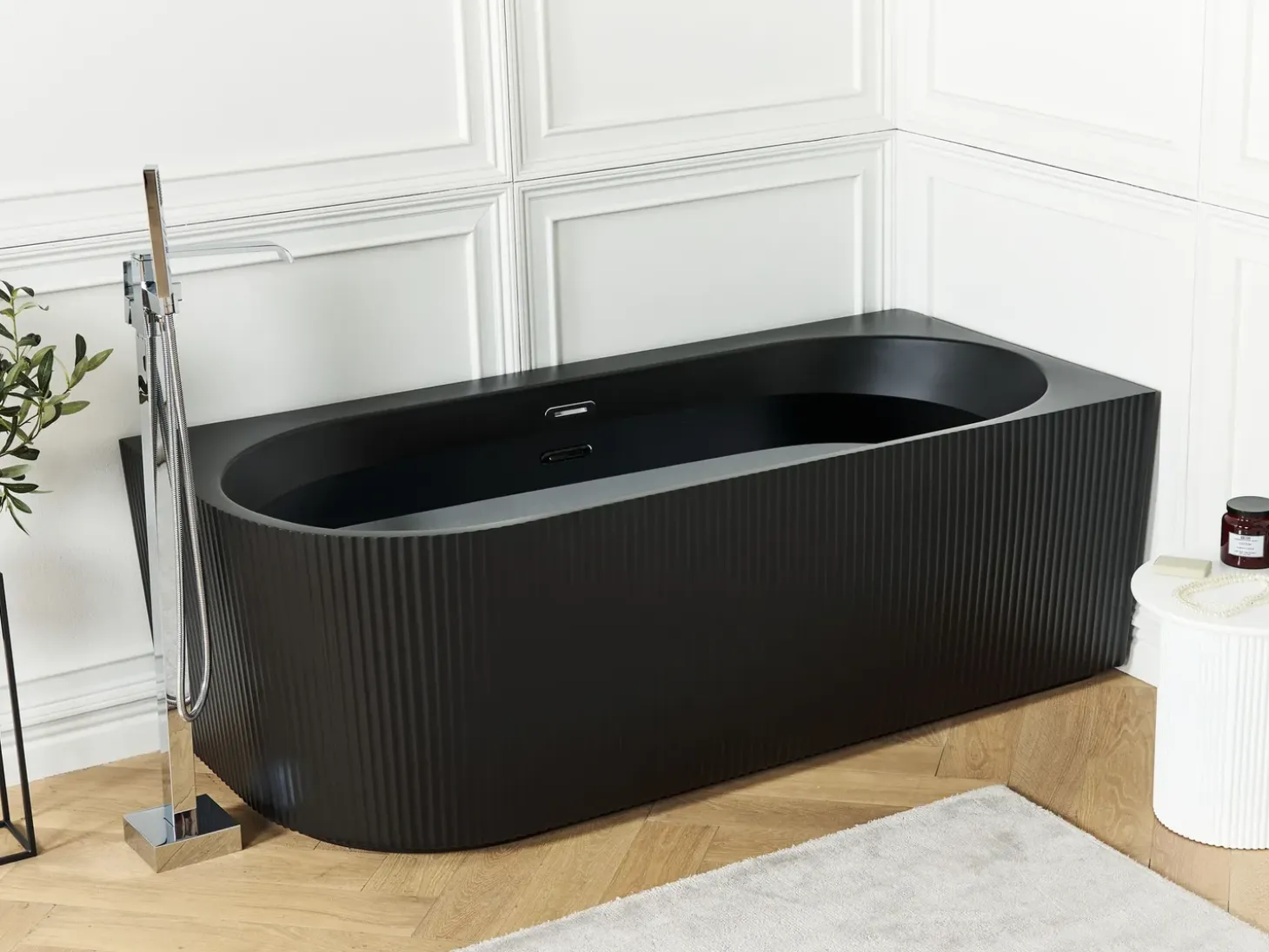 Online Wanna narożna GOCTA 170 x 80 cm Wszystkie Wanny|Wanny Narożne