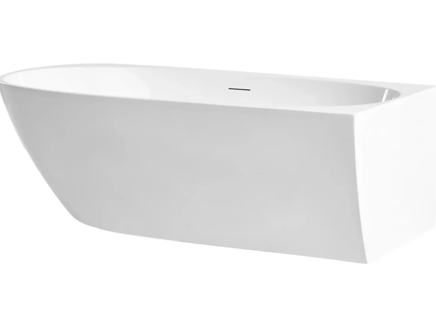 Sale Wanna narożna PARNAIBA 170 x 80 cm Wszystkie Wanny|Wanny Narożne