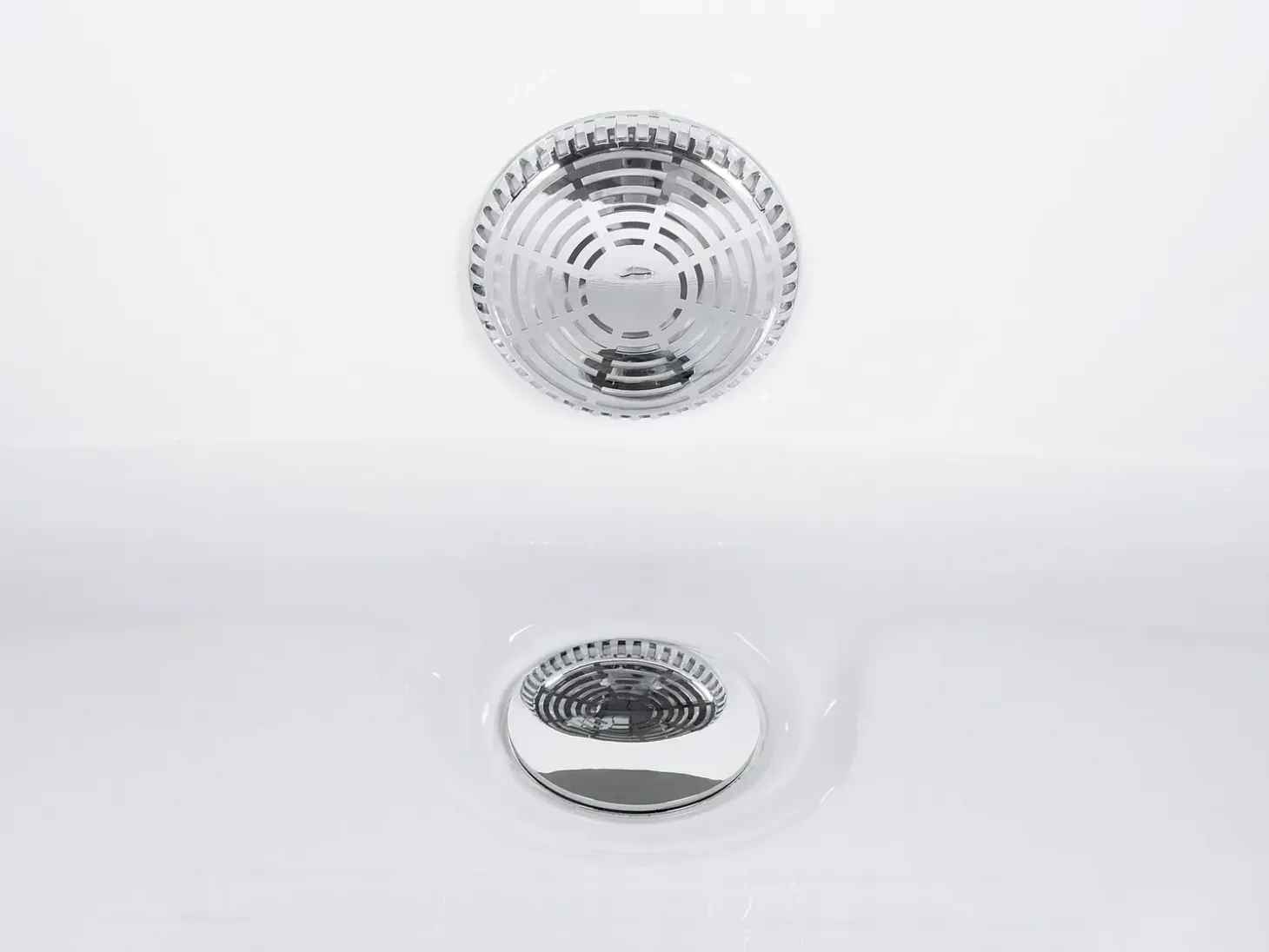 Sale Wanna narożna z hydromasażem LED MARTINICA 214 x Biały Wszystkie Wanny|Wanny Z Hydromasażem