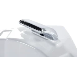 Sale Wanna narożna z hydromasażem LED MARTINICA 214 x Biały Wszystkie Wanny|Wanny Z Hydromasażem