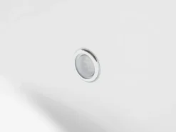 Sale Wanna narożna z hydromasażem LED PARADISO 158 x 113 cm Biały Wszystkie Wanny|Wanny Z Hydromasażem
