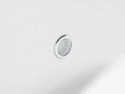 Wanna narożna z hydromasażem LED PARADISO 158 x 113 cm Biały Wszystkie Wanny|Wanny Z Hydromasażem