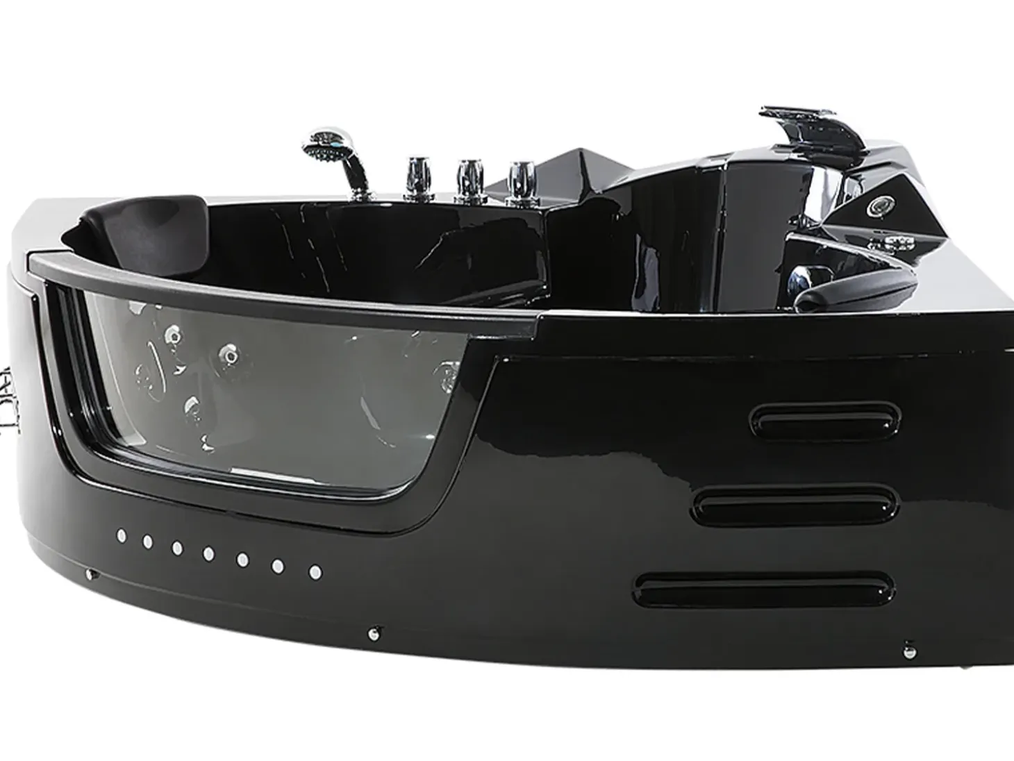 Discount Wanna narożna z hydromasażem LED MARTINICA 214 x Wszystkie Wanny|Wanny Z Hydromasażem